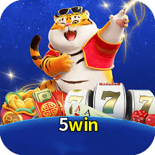 Imagem promocional da 5win mostrando a plataforma e suas vantagens